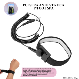 PULSERA ANTIESTATICA P/FOOT SPA